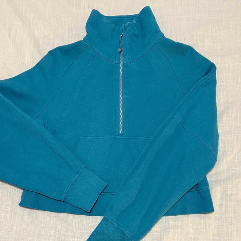 Lululemon Scuba Half Zip Funnel Neck